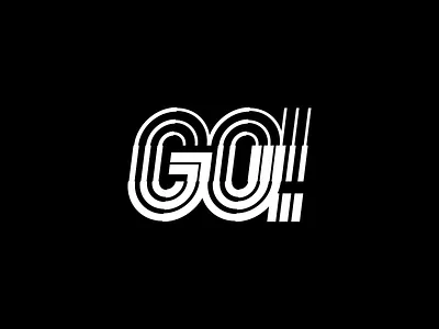 GO 3 custom lettering custom type lettering lettermark logodesign logos logotype mark mistershot modernism monogram symbol type typography wordmark