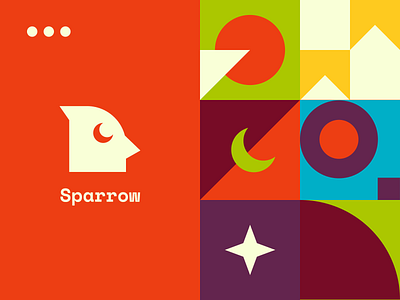 Sparrow Browser Extension bird brand identity branding browser business chrome colourful design extension halo halo lab icons identity logo logo design logotype marketing pattern sparrow startup