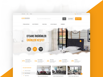 Furniture company E-commerce design e commerce furniture furniture design responsive ui uiux ux