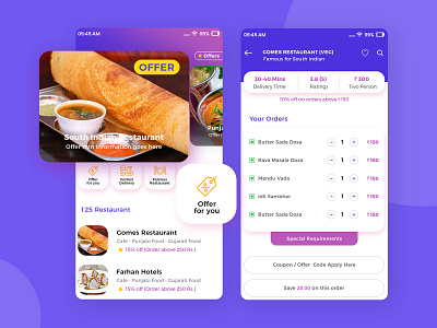 Restaurant Aggregator and Food Delivery Startup App Design food food and drink food app food delivery app food delivery application mobile app design restaurant restaurant app startup uidesign ux design zomato