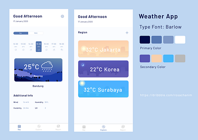 weather application app design icon app landing page mobile app ui weatherapp