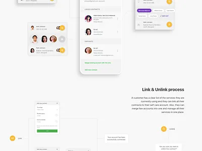 Telemach selfcare app android app ios portfolio profile registration selfcare service telco ui ux