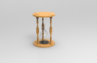 3D Sand Timer Model