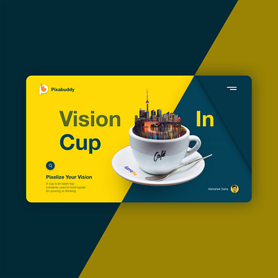 Pixabuddy Vision UI behancereviews clean design design designers logo logo design logodesign trendy design ui uidesign uidesigner uiux ux uxdesigner uxdesigns uxresearch uxui webdesign webdesigner webdevelopment