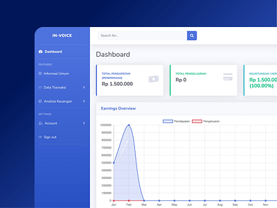 In-voice | Accounting Software branding dseign ui ux web design web development