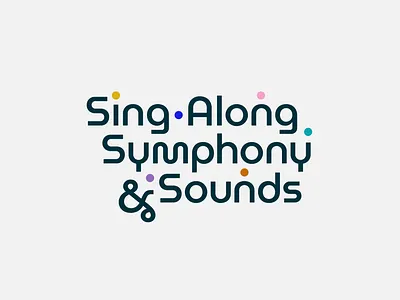 Sing Along Symphony & Sounds Logo branding logo symphony
