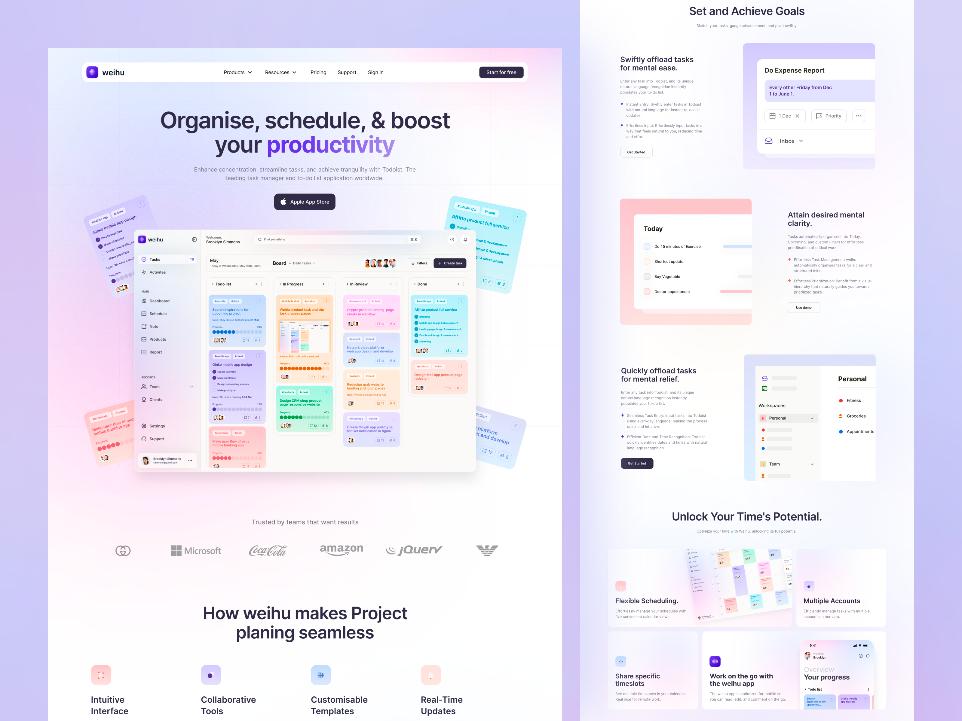 Example of Landing Page Design 