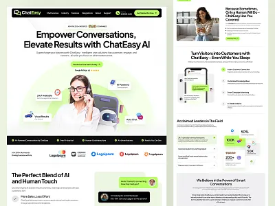 Empower Conversations with ChatEasy AI branding creative graphicdesign ui uidesign uiux