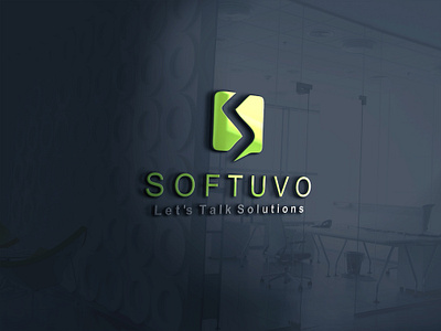 Our Own Logo - Softuvo Logo Ui branding design designing icon illustration logo ui uiux ux vector