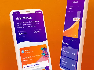 Garden Finance App android app colors experience finance finances fintech garden interface ios mobile munich munichre playful ui ui design ux vibrant