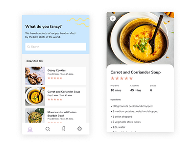 Daily UI #40 | Recipe 🍔🧀🚀 daily ui daily ui 001 daily ui 041 daily ui challenge dark ui design figma food minimal minimalism product design recipe recipe app recipes ui ui ux uipractice uiux ux ui