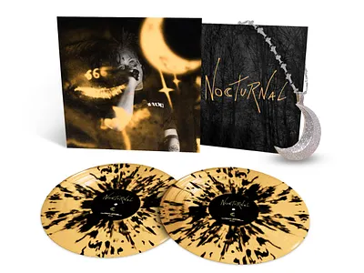 Nocturnal 🌙 - Album cover for Trippie Redd album album art album cover design artwork cover cover art cover design hiphop moon night nocturnal owl trippieredd vinyl yellow