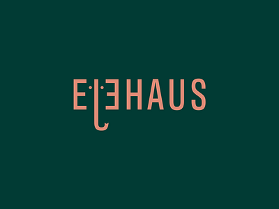 Elehaus Logo Exploration architecture architecture logo architecture studio branding branding design corporate branding corporate design design elephant graphic design identity logo logo design logodesign logos logotype