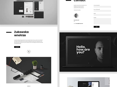 Thomsoon Minimalist Website animation artist blackandwhite branding design grid minimalist portfolio semplice labs typography ui ux video web design website