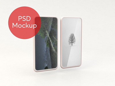 Generic Phone Perspective Mockup #1 mobile mockup perspective smartphone smartphones