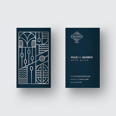 Business Card Design art deco branding business card geomtric illustration logo minimal modern retro vintage
