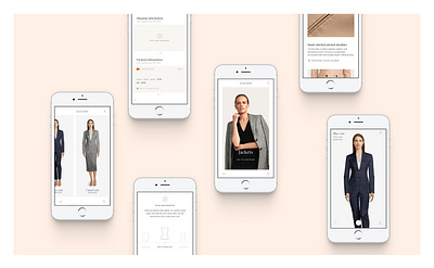 Suistudio app app design art direction design designs digital ecommerce app fashion fashion design luxury mobile product suits ui ux webdesign woman