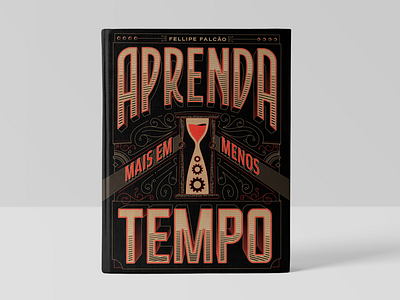 E-book project Cover book colors control cover design ebook education grid handmade layout lettering mockup ornaments project text effect time typography