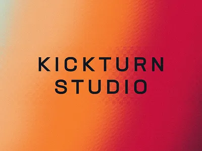 Kickturn Studio branding design gradient icon identity logo photography south dakota studio typography vector video