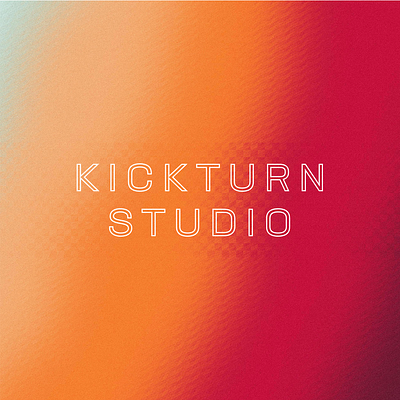 Kickturn Studio branding design gradient icon identity illustration logo photography south dakota studio typography vector video