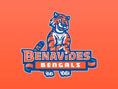 Benavides STEAM Academy academy bengal bengals children kids kindergarden mascot preschool science steam tech tiger tigers