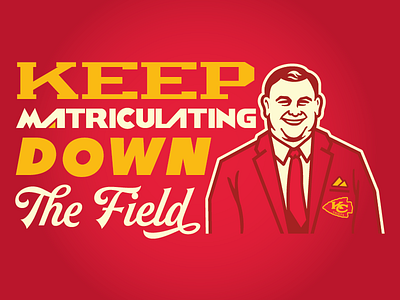 Hank Stram - Super Bowl IV arrowhead chiefs football hank kansascity kingdom missouri quote red shirt sports super bowl yellow