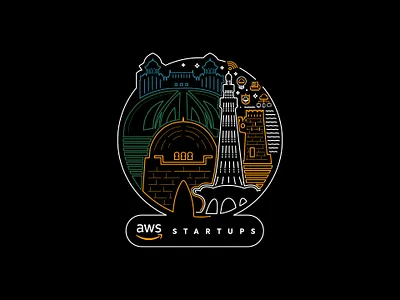 AWS Startups Pakistan amazon aws design illustration services tshirt web