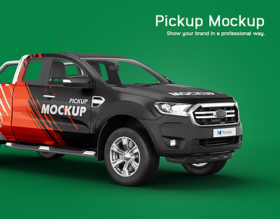 Ford Ranger Pickup Mockup advertising campaign advertising mockup ford mockup offroad pickup truck psd mockup ranch ranger road sticker suv template texas van vehicle graphics vehicle wrap wilderness wrap wrapping