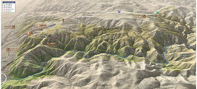 Beaver Brook Trail 3D Map 3d cartography colorado conservation denver gis golden map maps parks