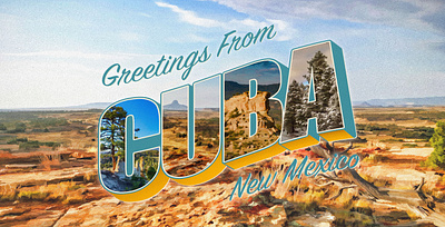 Welcome to Cuba Brochure cuba design illustration logo new mexico new mexico true photography