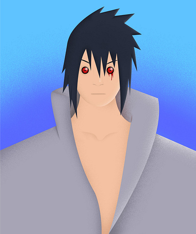 Sasuke Illustration design illustration konoha naruto sasuke sharingan shippuden uchiha