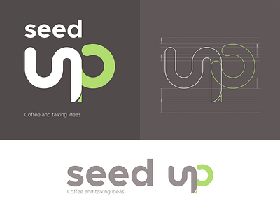 Seed Up Event Logo branding branding design coffee community enterpreneur event exchange of ideas gravit designer identity logo logomark logotype meetup networking photoshop seed startup vector washington dc