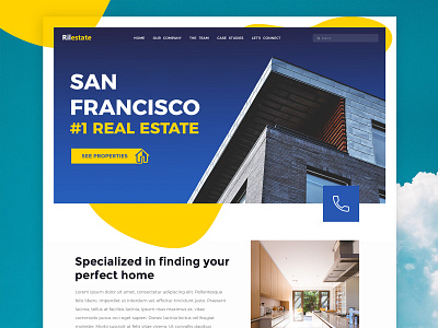 Real Estate Shot branding client work clientwork design real estate realestate redesign responsive san francisco ui website wordpress wordpress theme