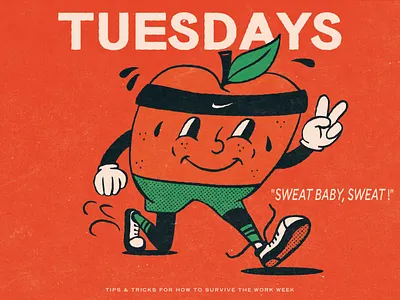 Tuesday: Gettin' Through The Work Week (A PSA) illustration