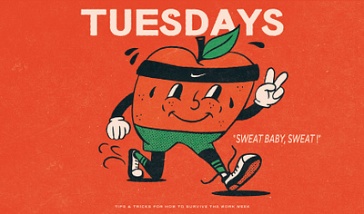 Tuesday: Gettin' Through The Work Week (A PSA) illustration