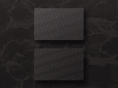 Letter S Pattern Design branding business card fashion identity letter letter s letterpress lux luxury minimal mockup panter panter vision pattern pattern a day pattern art pattern design s symbol type