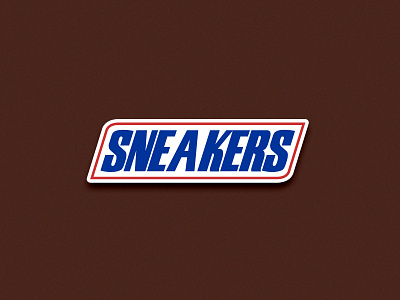 SNEAKERS logo logo a day logo challenge logo design logo designer logo mark logo parody logos rahalarts sneakers snickers sticker sticker art sticker design sticker pack sticker set stickermule stickers stickerspub