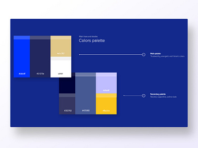 Color plate for Levski adobe xd color contrast design system digital hex code interface krs krsdesign levski palette pattern ui uidesign user center design