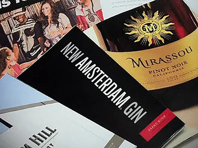 Gallo Wine and Spirits Nichole Fowler branding brochure design design event branding typography