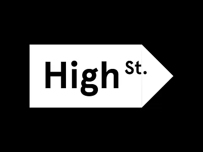 High St Logo design high st high st high st new zealand high st website high st.com logo web design web design company