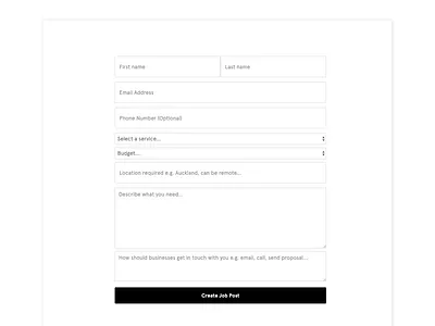 High St Post a Job branding design high st high st high st new zealand high st website high st.com illustration web design web design company
