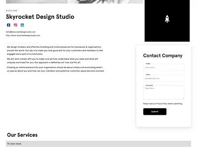 High St Business Profile design high st high st high st new zealand high st website high st.com web design web design company