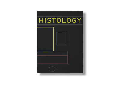 Cover for a textbook on Histology book book cover book cover design books design minimal print design printing typography vector vectors