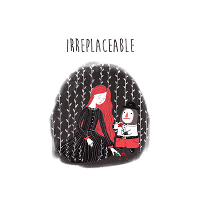 Irreplaceable cute cute art digital illustration illustration illustration art kids books artist lonely love