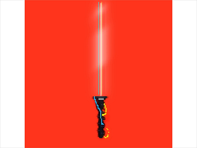 Glitch Sword animation animation design aseprite blade design glitch glitchsword motiondesign octobit pixel pixelanimation pixelart red sword yoga yokainoodles youth