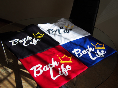 BachLife Sample branding clothing logo tshirt design