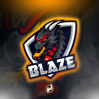 BLAZE animation design esport logo gamer gaming icon illustration logo logo esport logo gamer vector