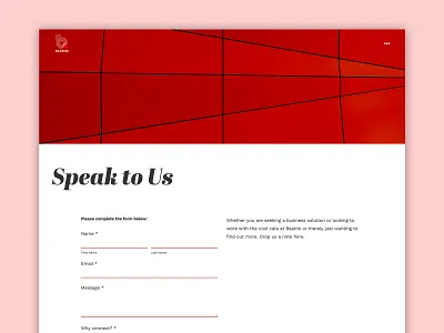 beatnk secondary page build squarespace ui design