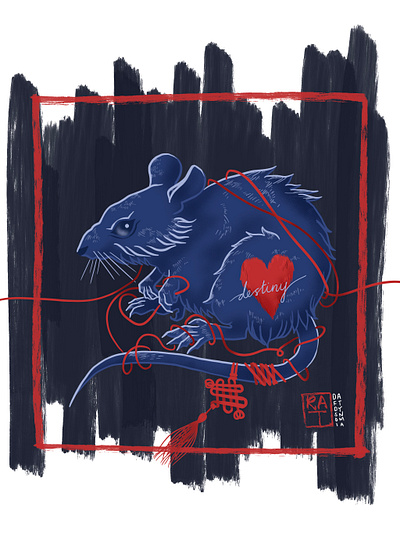 Chinese Zodiac Animal Rat blog chinese culture chinese new year chinese zodiac design icon illustration rat zodiac