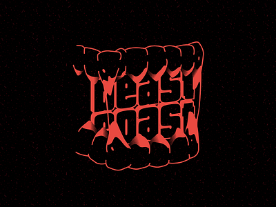 Beast Coast illustration teeth vector